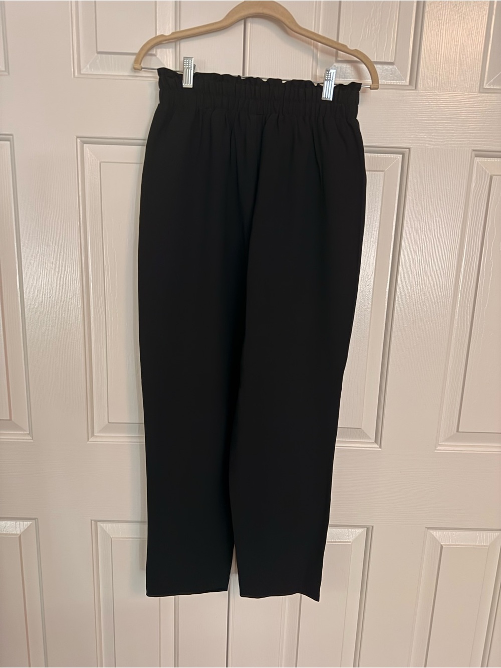 Target Black Elastic-Waist Pants